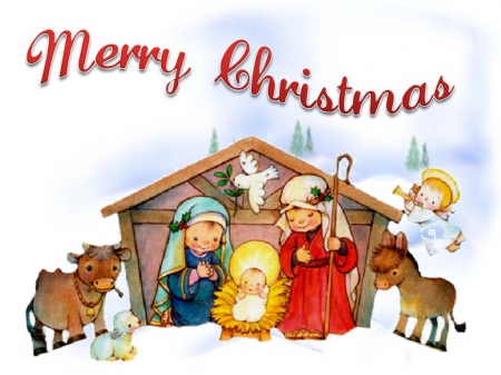 Merry Christmas Nativity